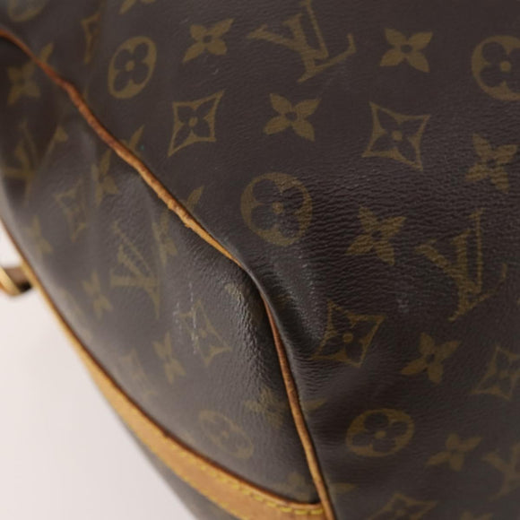 LOUIS VUITTON Monogram Keepall Bandouliere 50 Boston Tasche M41416 LV Auth 182846