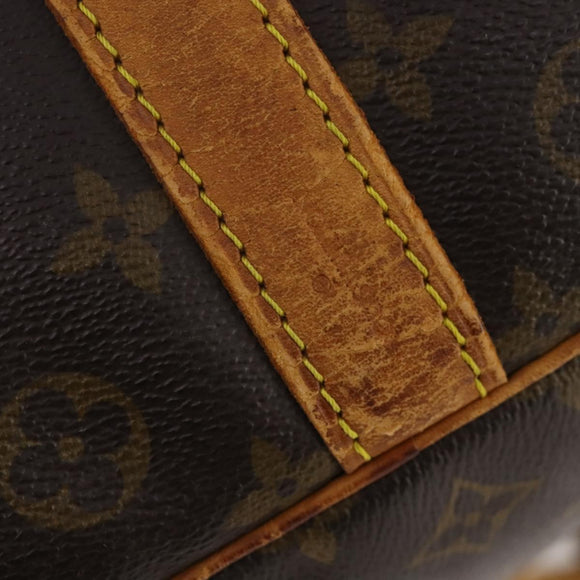 LOUIS VUITTON Monogram Keepall Bandouliere 50 Boston Tasche M41416 LV Auth 182846