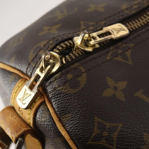 LOUIS VUITTON Monogram Keepall Bandouliere 50 Boston Tasche M41416 LV Auth 182846