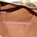 LOUIS VUITTON Monogram Keepall Bandouliere 50 Boston Tasche M41416 LV Auth 182846-23
