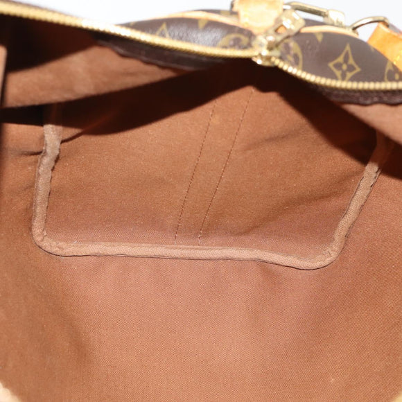 LOUIS VUITTON Monogram Keepall Bandouliere 50 Boston Tasche M41416 LV Auth 182846