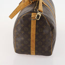 LOUIS VUITTON Monogram Keepall Bandouliere 50 Boston Tasche M41416 LV Auth 182846-4