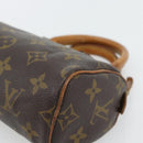 LOUIS VUITTON Monogram Mini Speedy Hand Bag M41534 LV Auth 182849-9