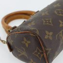 LOUIS VUITTON Monogram Mini Speedy Hand Bag M41534 LV Auth 182849-16