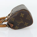 LOUIS VUITTON Monogram Mini Speedy Hand Bag M41534 LV Auth 182849-3