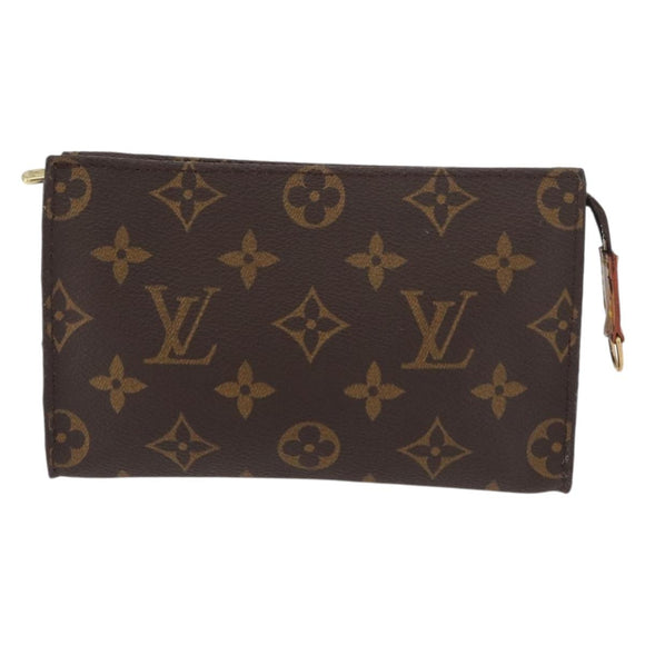 LOUIS VUITTON Monogram Bucket PM Accessory Pouch LV Auth 182850