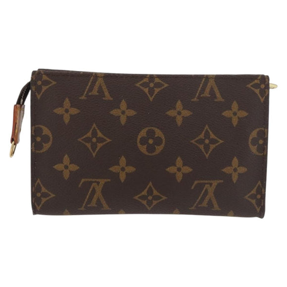 LOUIS VUITTON Monogram Bucket PM Accessory Pouch LV Auth 182850
