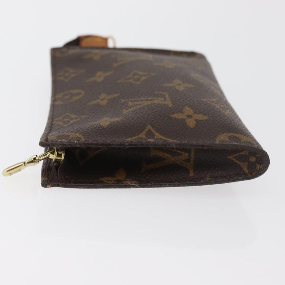 LOUIS VUITTON Monogram Bucket PM Accessory Pouch LV Auth 182850