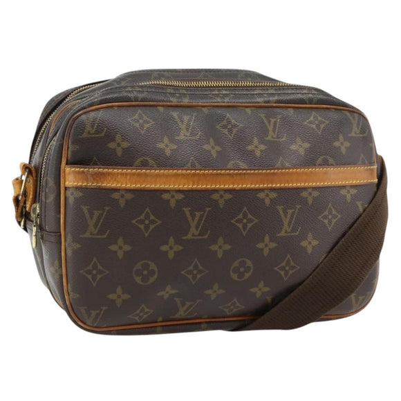 LOUIS VUITTON Monogram Reporter PM Shoulder Bag M45254 LV Auth 182851