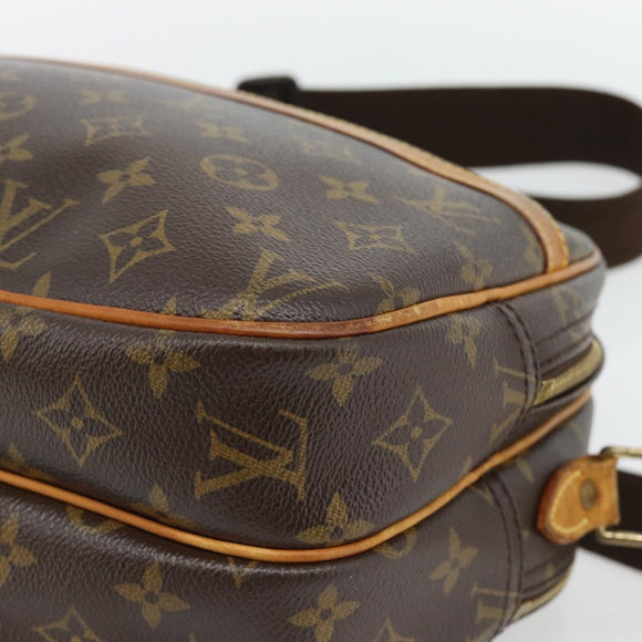 LOUIS VUITTON Monogram Reporter PM Shoulder Bag M45254 LV Auth 182851