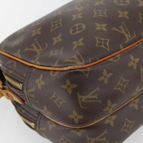 LOUIS VUITTON Monogram Reporter PM Shoulder Bag M45254 LV Auth 182851