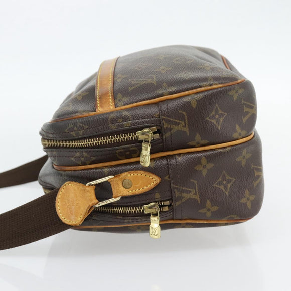 LOUIS VUITTON Monogram Reporter PM Shoulder Bag M45254 LV Auth 182851