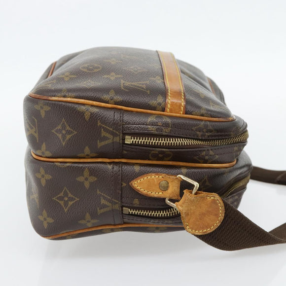 LOUIS VUITTON Monogram Reporter PM Shoulder Bag M45254 LV Auth 182851
