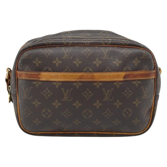 LOUIS VUITTON Monogram Reporter PM Shoulder Bag M45254 LV Auth 182852
