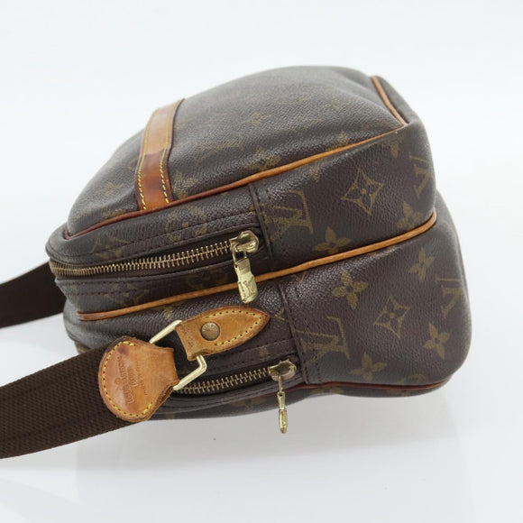 LOUIS VUITTON Monogram Reporter PM Shoulder Bag M45254 LV Auth 182852