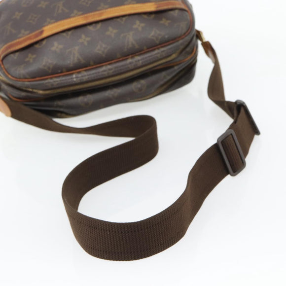 LOUIS VUITTON Monogram Reporter PM Shoulder Bag M45254 LV Auth 182852