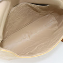 LOUIS VUITTON Monogram Vernis Thompson Street Tas Beige M91301 LV Auth 182856-11