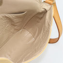 LOUIS VUITTON Monogram Vernis Thompson Street Tas Beige M91301 LV Auth 182856-18
