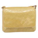 LOUIS VUITTON Monogram Vernis Thompson Street Tas Beige M91301 LV Auth 182856-13