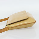 LOUIS VUITTON Monogram Vernis Thompson Street Tas Beige M91301 LV Auth 182856-3