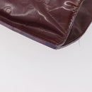 LOUIS VUITTON Monogram Vernis Stanton Tote Bag Purple Viole M91079 Auth 182857-13