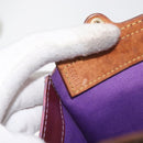 LOUIS VUITTON Monogram Vernis Stanton Tote Bag Purple Viole M91079 Auth 182857-18