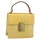 LOUIS VUITTON Monogram Vernis Spring Street Handtas Gris M91029 LV Auth 182858-1