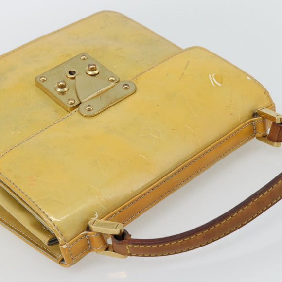 LOUIS VUITTON Monogram Vernis Spring Street Handtas Gris M91029 LV Auth 182858