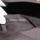 FENDI Zucca Canvas Mamma Baguette Hand Bag Brown Black Auth 182861A-21