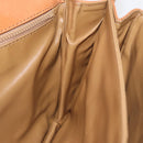 CELINE Macadam Canvas Shoulder Bag PVC Leather Brown Gold Auth 182863-19
