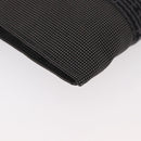 HERMES Her Line Pochette Schoudertas Canvas Grijs Auth 182866-10