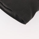 HERMES Her Line Pochette Schoudertas Canvas Grijs Auth 182866-12