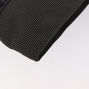 HERMES Her Line Pochette Schoudertas Canvas Grijs Auth 182866-13