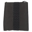 HERMES Her Line Pochette Schoudertas Canvas Grijs Auth 182866-2