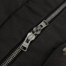 HERMES Her Line MM Handtasche Canvas Grau Silber Auth 182867-10