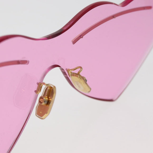 LOEWE Sunglasses metal Gold Tone Auth 182875M