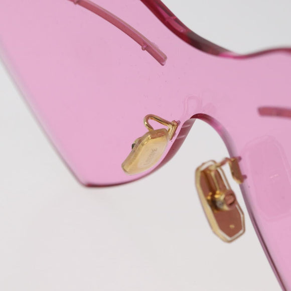 LOEWE Sunglasses metal Gold Tone Auth 182875M