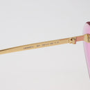 LOEWE Sunglasses metal Gold Tone Auth 182875M-11