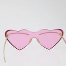 LOEWE Sunglasses metal Gold Tone Auth 182875M-2