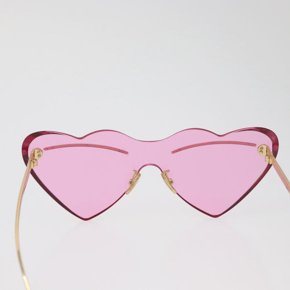 LOEWE Sunglasses metal Gold Tone Auth 182875M