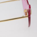 LOEWE Sunglasses metal Gold Tone Auth 182875M-6
