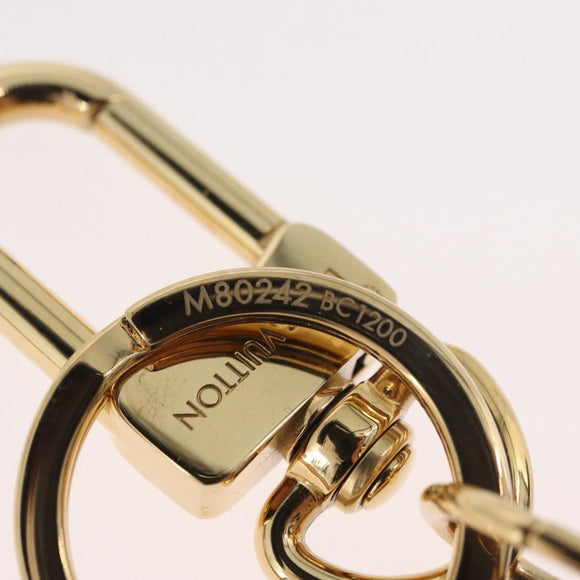 LOUIS VUITTON Monogram Porte Cles LV Puppy Charm Brown M80242 LV Auth 182879SAM