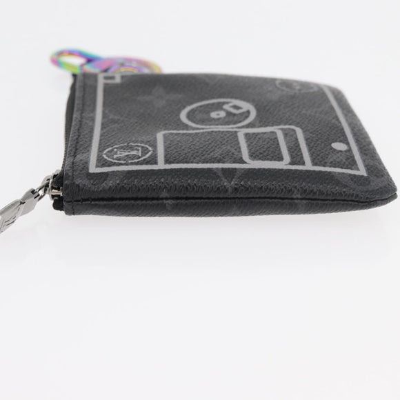 LOUIS VUITTON Monogram Eclipse Small Purse Pouch M64432 LV Auth 182880M