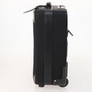 PRADA Carry Case Trunk Nylon Black Silver Auth 182881-4