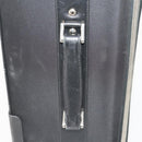 PRADA Carry Case Trunk Nylon Black Silver Auth 182881-6