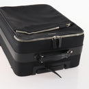 PRADA Carry Case Trunk Nylon Black Silver Auth 182881-8