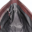 GUCCI GG Canvas Shoulder Bag Brown Silver 114273 Auth 182886A-17