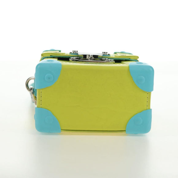 LOUIS VUITTON Monogram Playground Vertical Trunk Bag Yellow M82007 Auth 182888SM