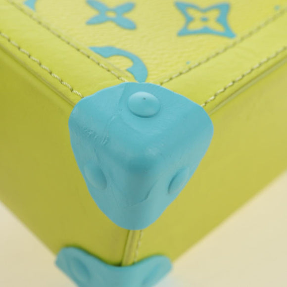 LOUIS VUITTON Monogram Playground Vertical Trunk Bag Yellow M82007 Auth 182888SM