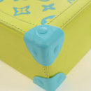 LOUIS VUITTON Monogram Playground Vertical Trunk Bag Yellow M82007 Auth 182888SM-17